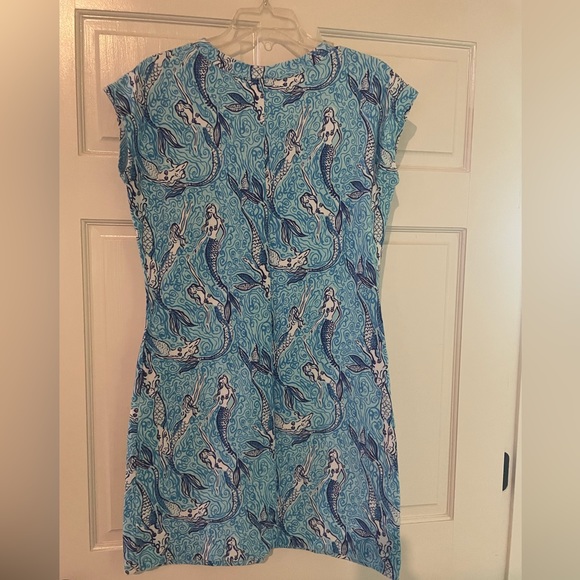 Lilly Pulitzer Cotton short dress size M.  In the Nice Tail print - Picture 2 of 6